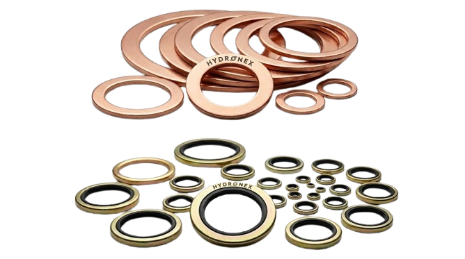 Copper Washer & Bonded (Dowety) Seal