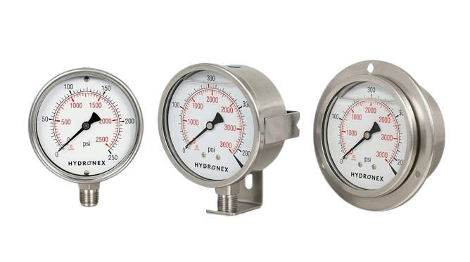 Glycerin Filled Pressure Gauges